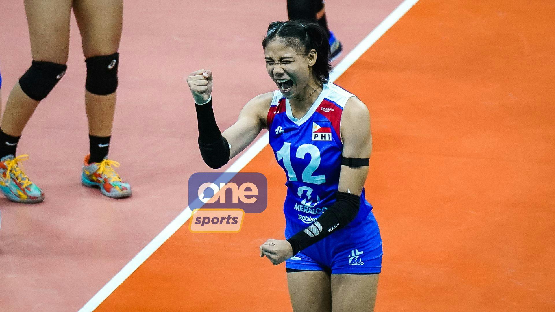 Angel Canino focuses on bigger picture for Alas Pilipinas after ranking among top scorers in AVC Challenge Cup